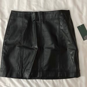 NWT Wild fable faux leather skirt